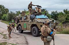 Bushmaster PMV Armed Forces of Ukraine Izium